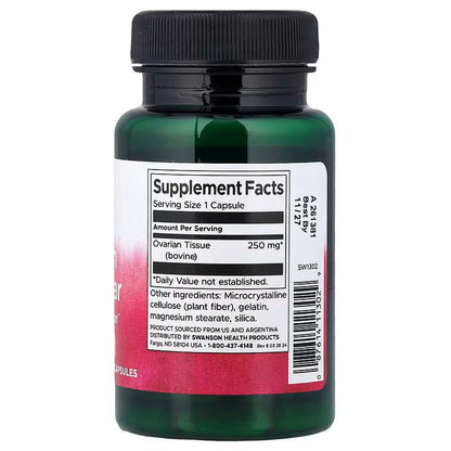 USA Supplements | Swanson, Ovarian Glandular ( Female Reproductive Health )