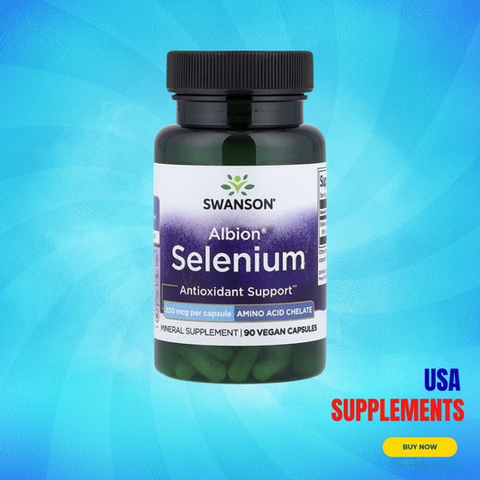 USA Supplements | Swanson, Albion® Selenium ( Maintains Cardiovascular, Thyroid and Immune Health )