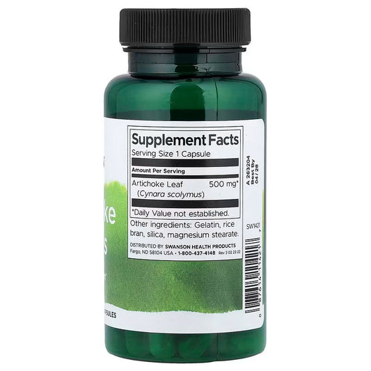 USA Supplements | Swanson, Artichoke Leaves ( Digestive Support )