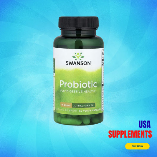 USA Supplements | Swanson, Probiotic ( For Digestive Health & Regular Bowel Function )
