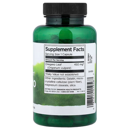 USA Supplements | Swanson, Full Spectrum® Oregano ( Support the Immune System )