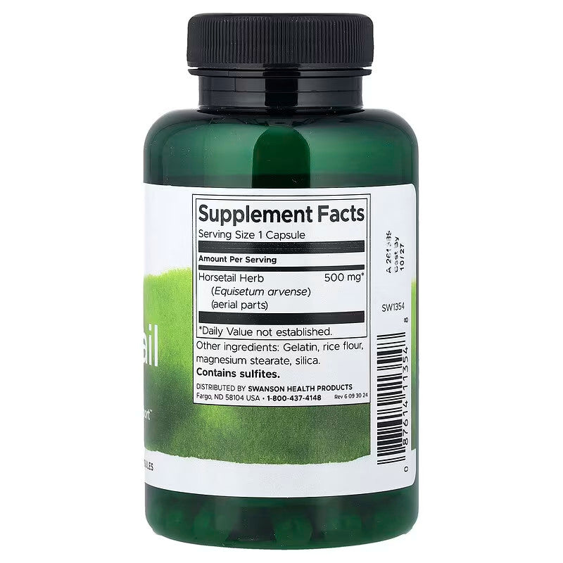 USA Supplements | Swanson, Horsetail ( Hair, Skin and Nails Support )