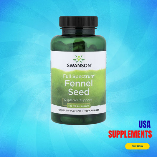 USA Supplements | Swanson, Full Spectrum® Fennel Seed ( Digestive Support )