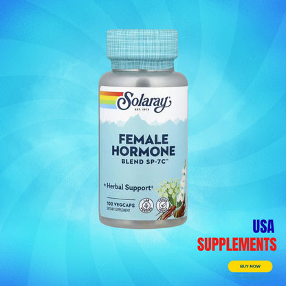 USA Supplements | Solaray, Female Hormone Blend SP-7C ( Hormonal Balance )