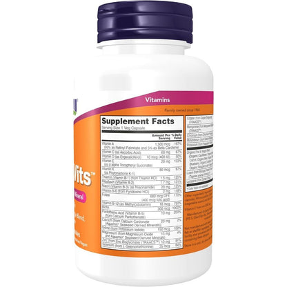 USA Supplements | NOW Foods, Daily Vits, 120 Veg Capsules ( Promotes Immune System Function )