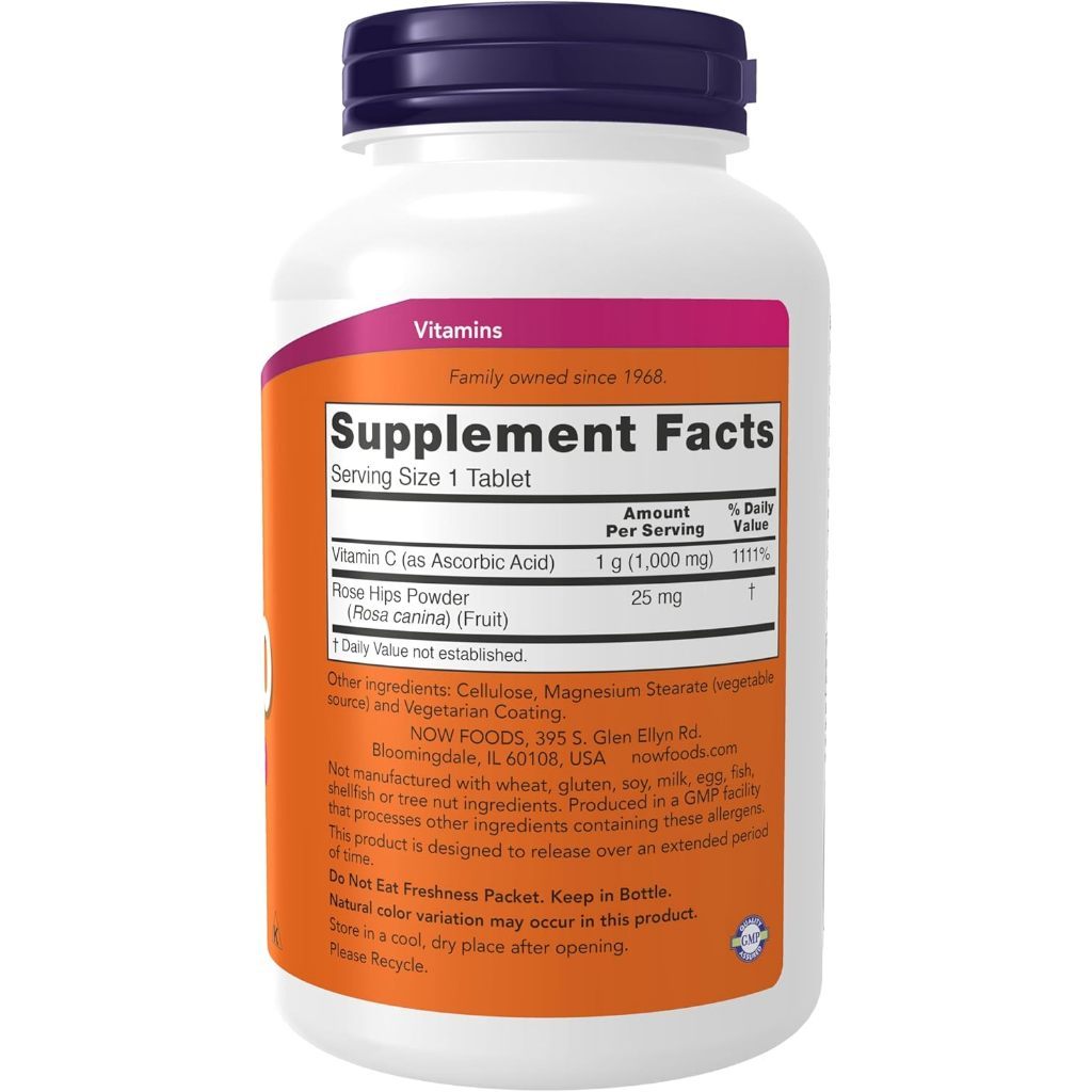 USA Supplements | NOW Foods, C-1000, 250 Tablets ( Antioxidant Protection )