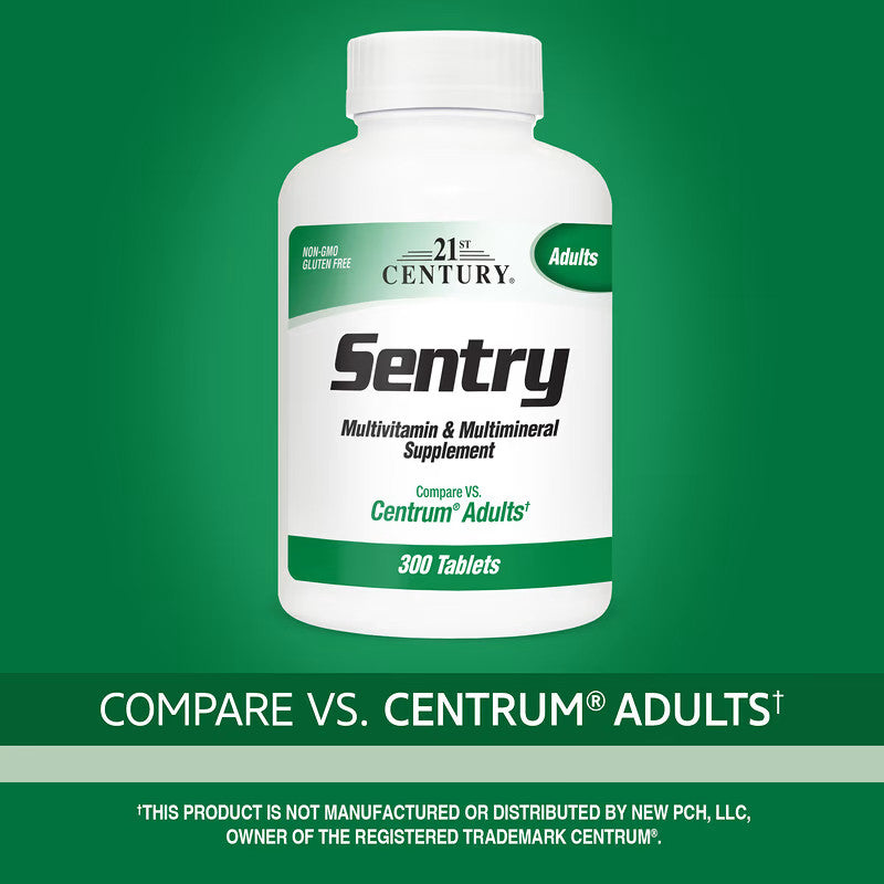 USA Supplements | 21st Century, Sentry, Adults ( Supports Immune System Health )
