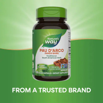 Nature's Way, Pau d'Arco Inner Bark ( Natural Anti-Inflammatory & Antioxidant Effects )