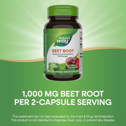 Nature's Way, Beet Root ( Cardiovascular Health, Brain Oxygenation and Focus )