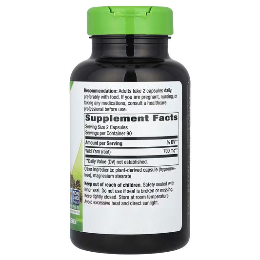 Nature's Way, Wild Yam Root ( Women's Traditional Health Support )