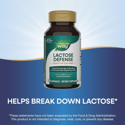 Nature's Way, Lactose Defense ( Reduces Digestive Discomfort )