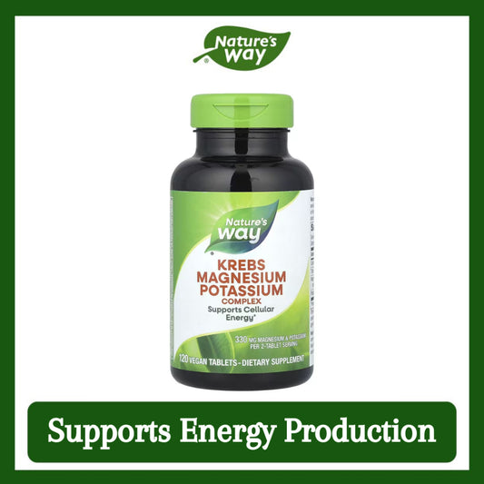 Nature's Way, Krebs Magnesium Potassium Complex ( Supports Energy Production at the Cellular Level )