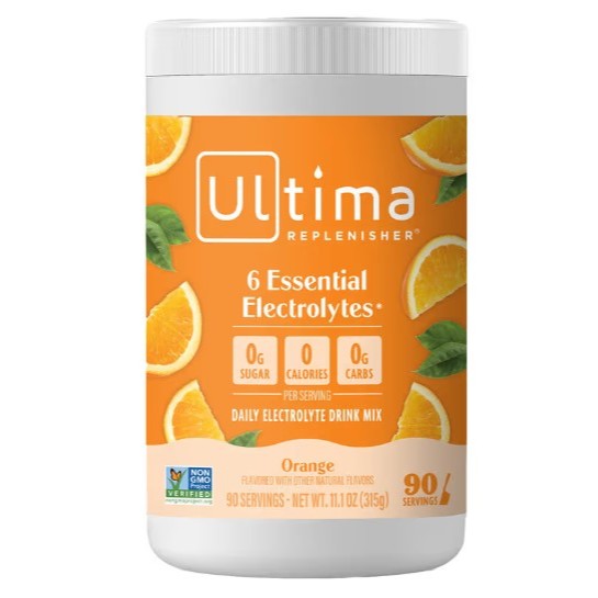 NaturalSolutions | Ultima Replenisher, Electrolyte Mix, Raspberry, Cherry, Orange, Lemon, WaterMelon