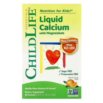 LittleSunshine | ChildLife Essentials, Essentials, Liquid Calcium w/ Magnesium Healthy Bone & Immune