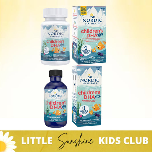 LittleSunshine | Nordic Naturals, Children's DHA Xtra, Ages 3-6 Extra Support for Cognitive Function