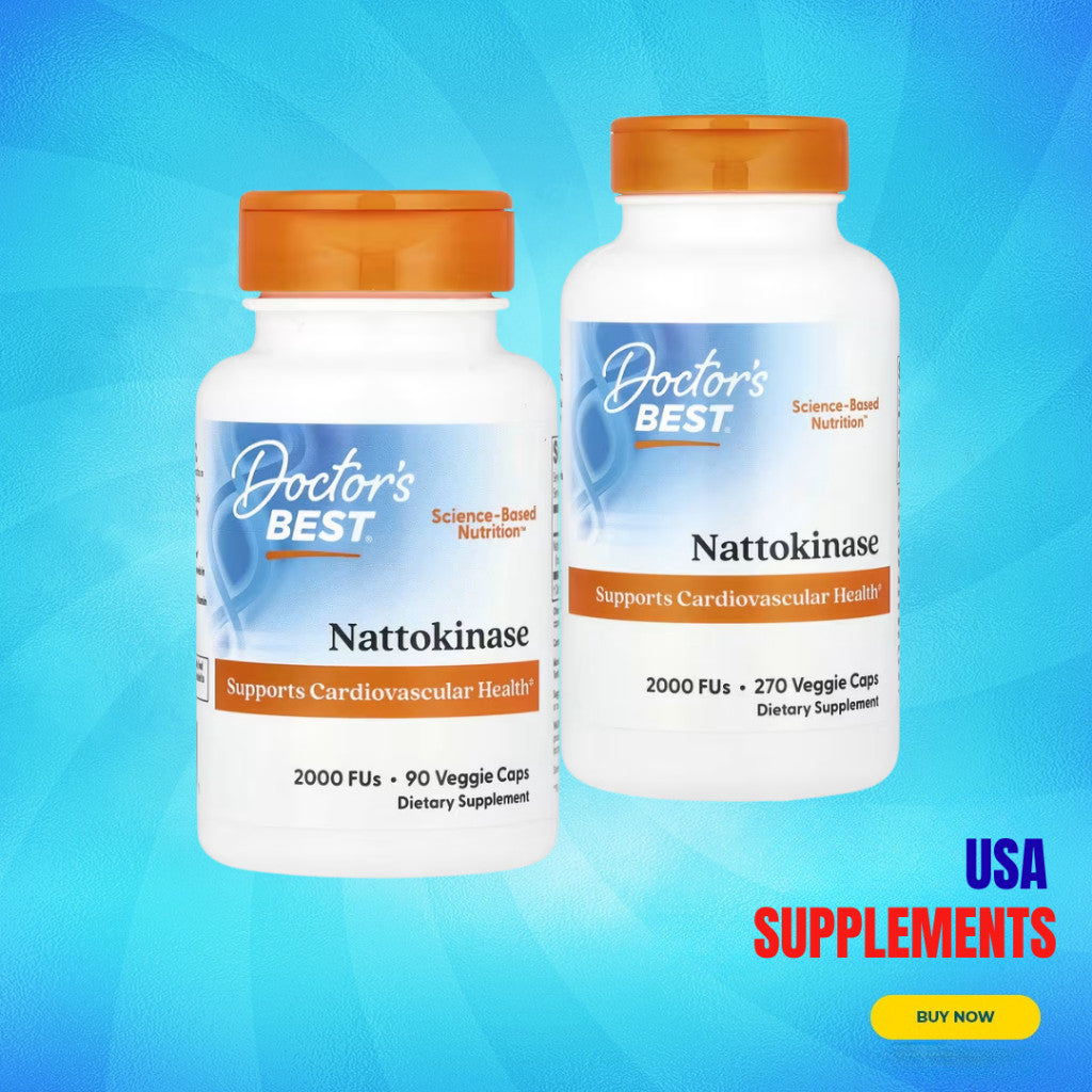 USA Supplements | Doctor's Best, Nattokinase ( Cardiovascular & Circulation Support )