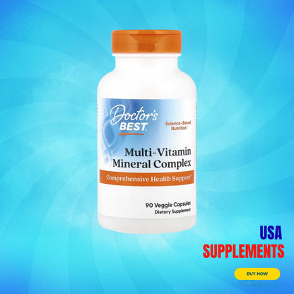 USA Supplements | Doctor's Best, Multi-Vitamin Mineral Complex ( Energy & Metabolism )