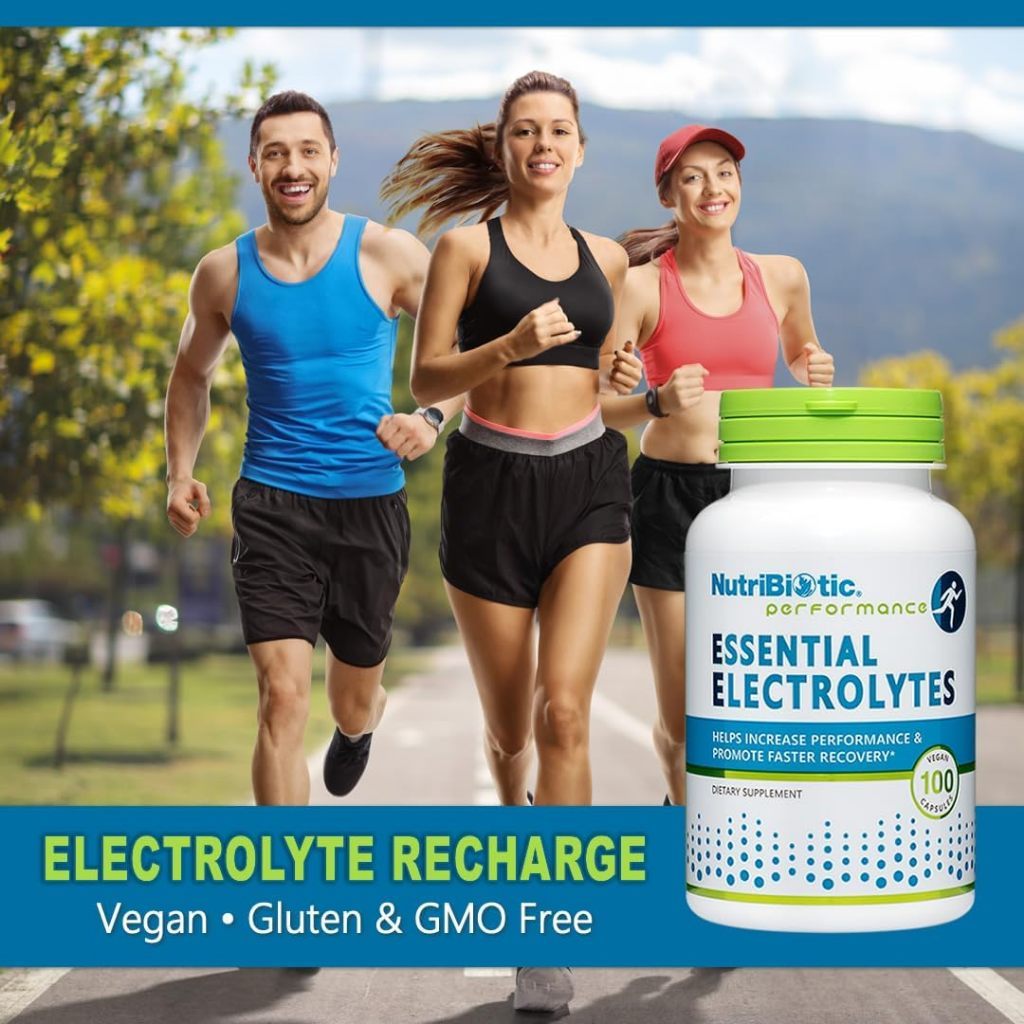 USA Supplements | NutriBiotic, Performance, Essential Electrolytes ( Supports Hydration )