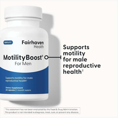 USA Supplements | Fairhaven Health, MotilityBoost, CountBoost & FertilAid ( Men's Health )