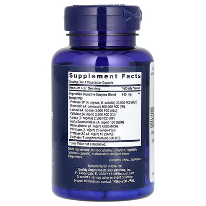 USA Supplements | Life Extension, Enhanced Super Digestive Enzymes ( Digestive Comfort )
