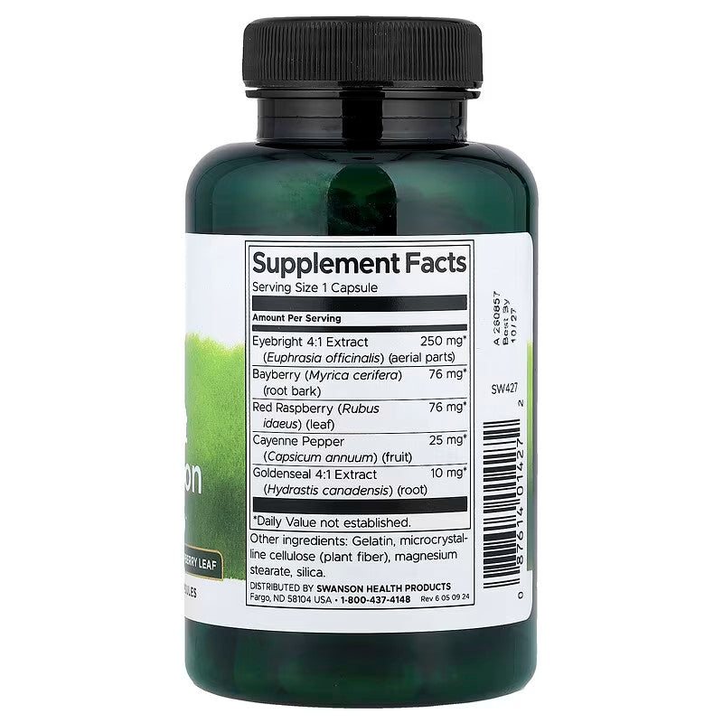 USA Supplements | Swanson, Herbal Eyebright Combination Capsules ( Eye and Vision Health )