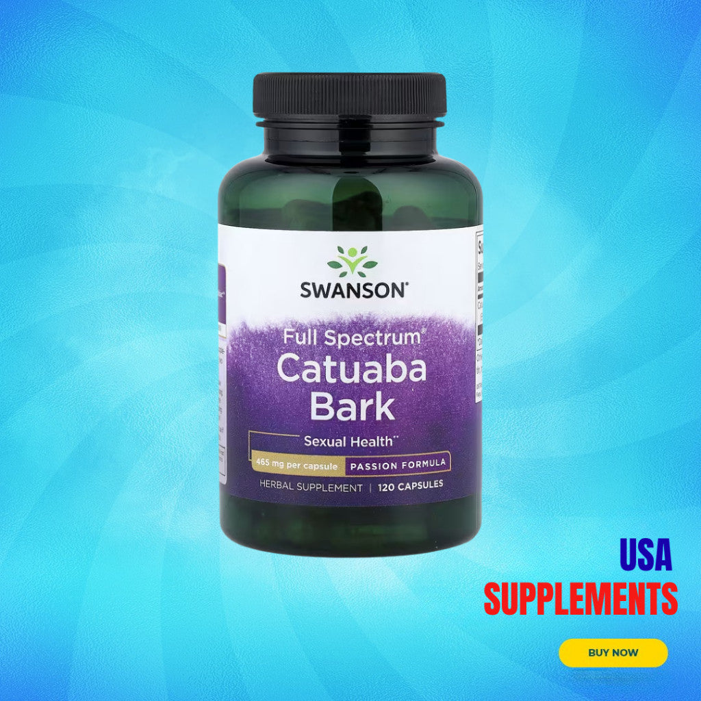USA Supplements | wanson, Full Spectrum® Catuaba Bark, 120 Capsules ( Supports Energy and Vitality )