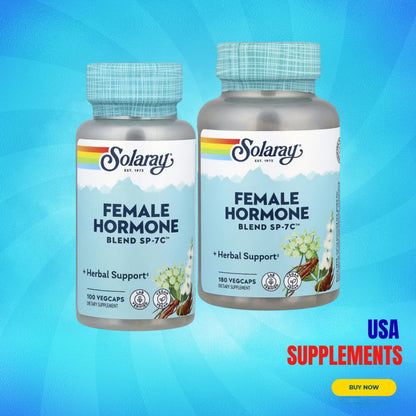 USA Supplements | Solaray, Female Hormone Blend SP-7C ( Hormonal Balance )