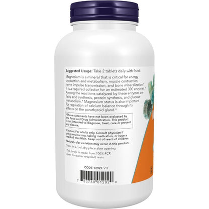 USA Supplements | NOW Foods, Magnesium Citrate, 250 Tablets ( Nervous System Support )