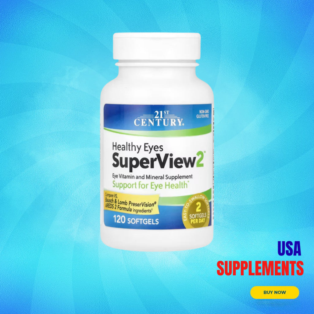 USA Supplements | 21st Century, Healthy Eyes ( Supports Overall Eye Health and Vision )