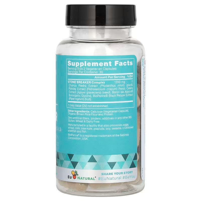 USA Supplements | Eu Natural, Stone Breaker ( Powerful Detoxification for Kidney & Gallbladder )