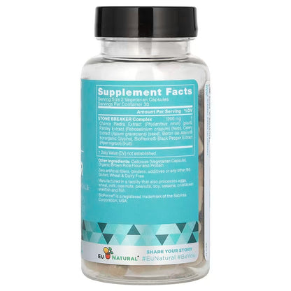 USA Supplements | Eu Natural, Stone Breaker ( Powerful Detoxification for Kidney & Gallbladder )