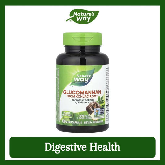 Nature's Way, Glucomannan from Konjac Root ( Supports Overall Digestive Health )