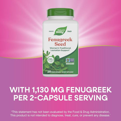 Nature's Way, Fenugreek Seed ( Supports Blood Sugar Balance & Bowel Regularity )