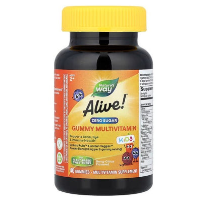 LittleSunshine | Nature's Way, Alive! Kids, Chewable Multivitamin, Supports Bone Eye & Immune Health