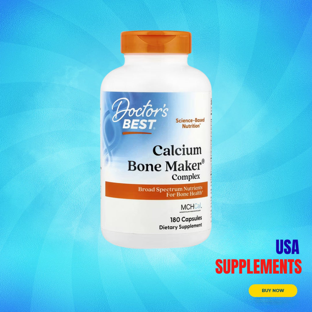 USA Supplements | Doctor's Best, Calcium Bone Maker® Complex ( Bone Strength & Density )