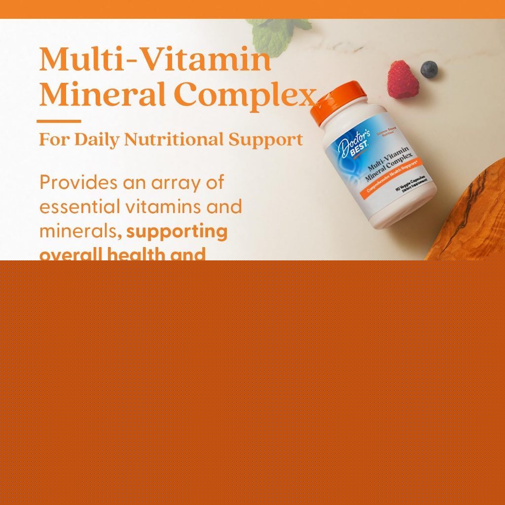 USA Supplements | Doctor's Best, Multi-Vitamin Mineral Complex ( Energy & Metabolism )