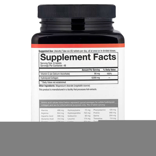 USA Supplements | Youtheory, Collagen, 290 Tablets ( Skin Support, Hair & Nail Health )