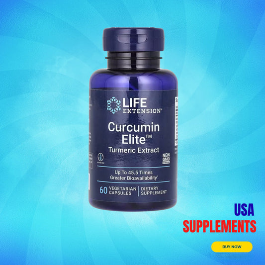 USA Supplements | Life Extension, Curcumin Elite, 60 Veg Caps ( Antioxidant Protection )
