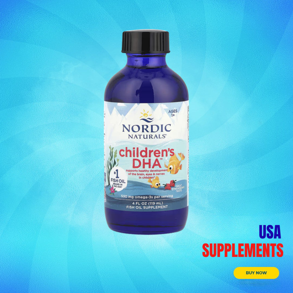 USA Supplements | Nordic Naturals, Children's DHA ( Supports Brain Development )