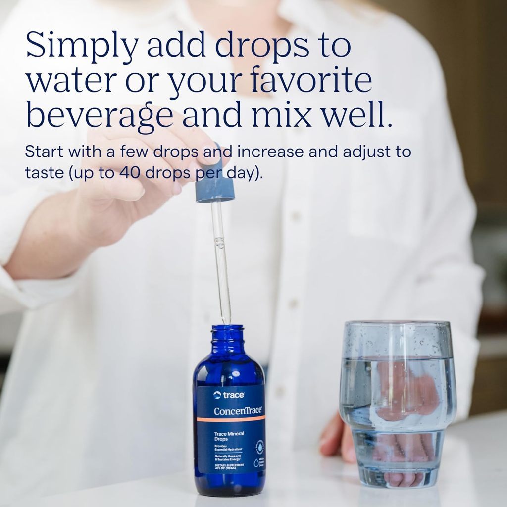 USA Supplements | Trace, ConcenTrace® Trace Mineral Drops, 4 fl oz, 118 ml ( Cellular Function )