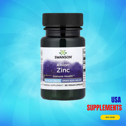 USA Supplements | Swanson, Albion® Zinc ( Immune System Support )