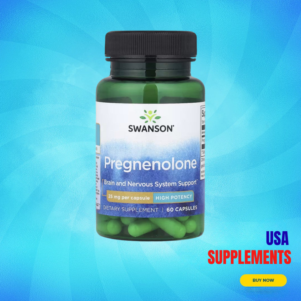 USA Supplements | Swanson, Pregnenolone ( Brain and Nervous System Support )