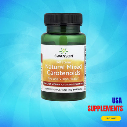 USA Supplements | Swanson, Betatene® Natural Mixed Carotenoids ( Eye Health )