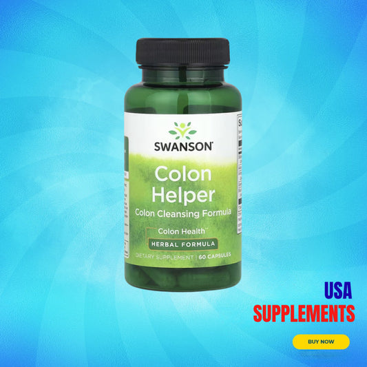 USA Supplements | Swanson, Colon Helper ( Promotes Healthy Digestive Function and Elimination )