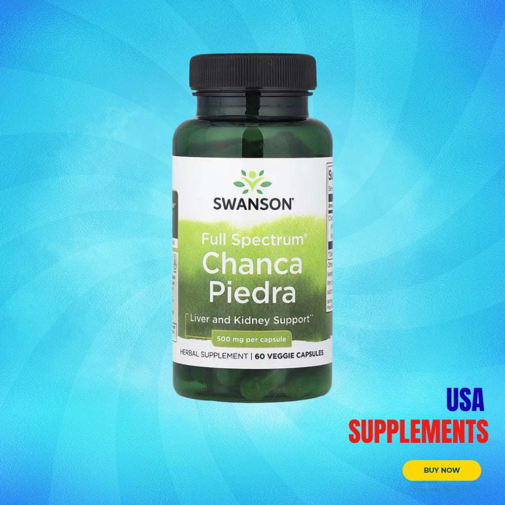 USA Supplements | Swanson, Full Spectrum® Chanca Piedra ( Liver and Kidney Support )