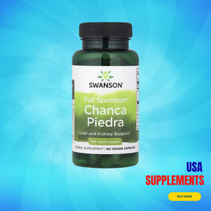 USA Supplements | Swanson, Full Spectrum® Chanca Piedra ( Liver and Kidney Support )