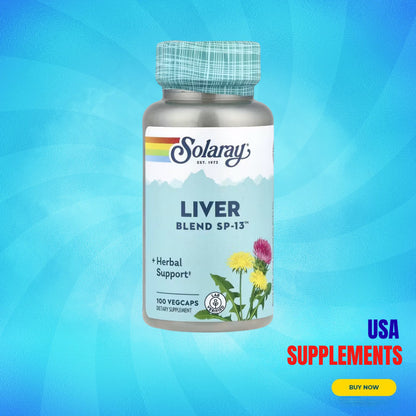 USA Supplements | Solaray, Liver Blend SP-13 ( Liver Support )