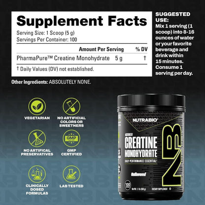 USA Supplements | MuscleTech, Platinum 100% Creatine Monohydrate ( Increases Strength )