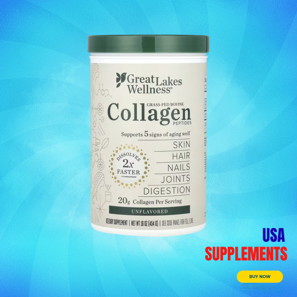 USA Supplements | Great Lakes Wellness, Collagen Peptides ( Bone, Joint & Cartilage )