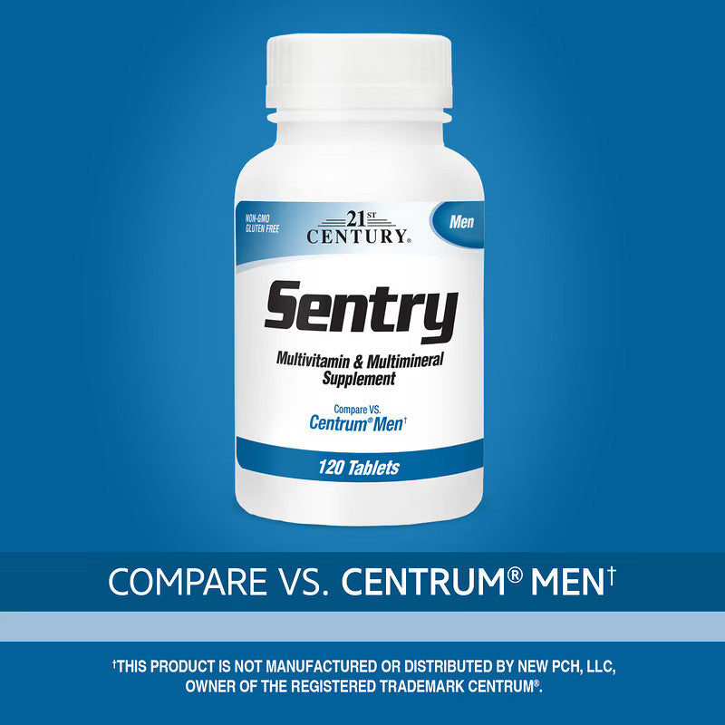 USA Supplements | 21st Century, Sentry Men ( Supports Immune System Health )